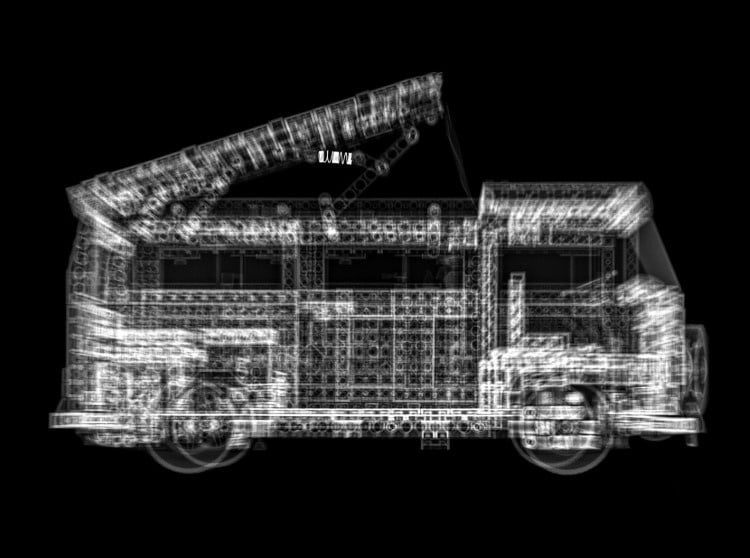 X-ray of a VW Bus