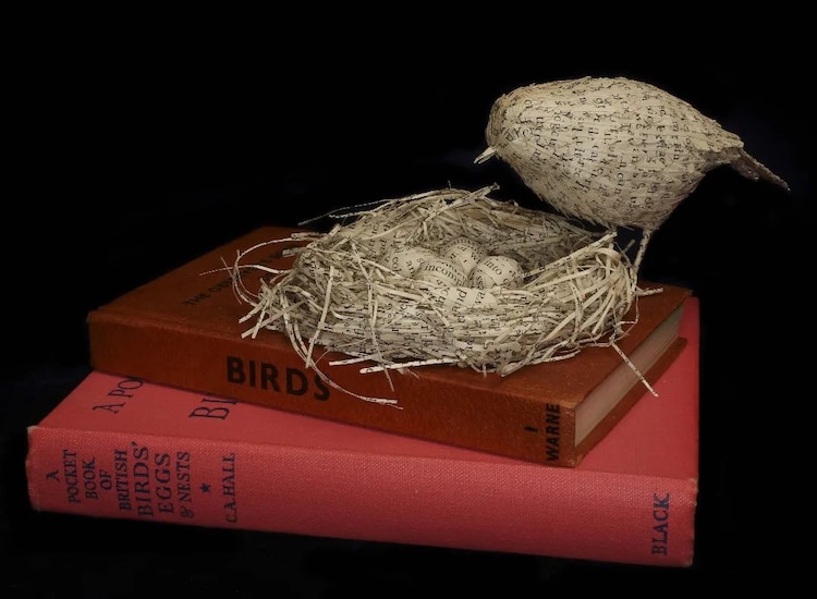 Book Sculptures by Emma Taylor