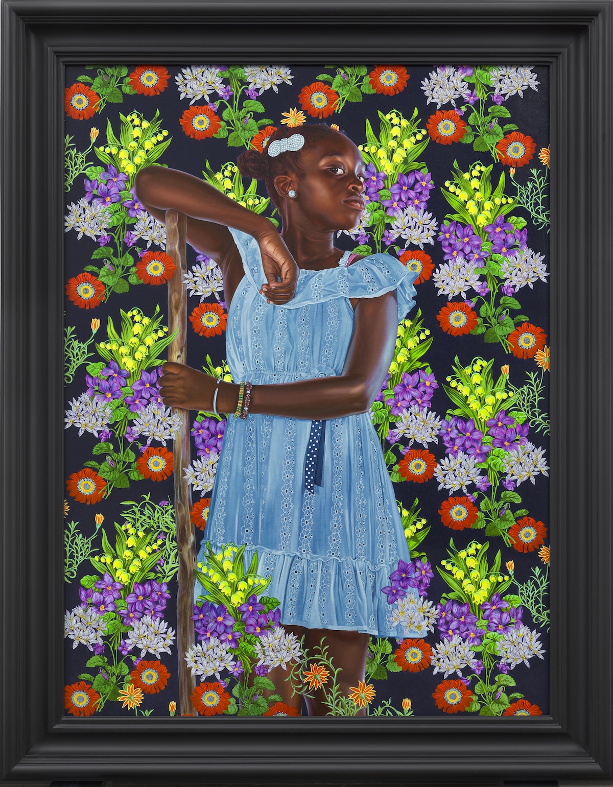 Portrait by Kehinde Wiley