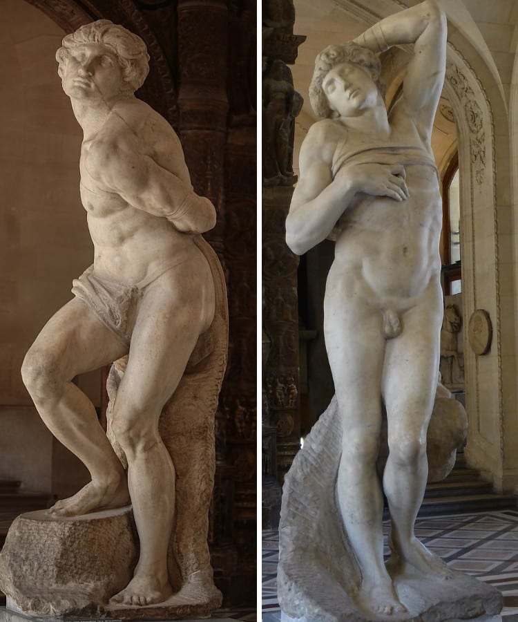 Slaves by Michelangelo