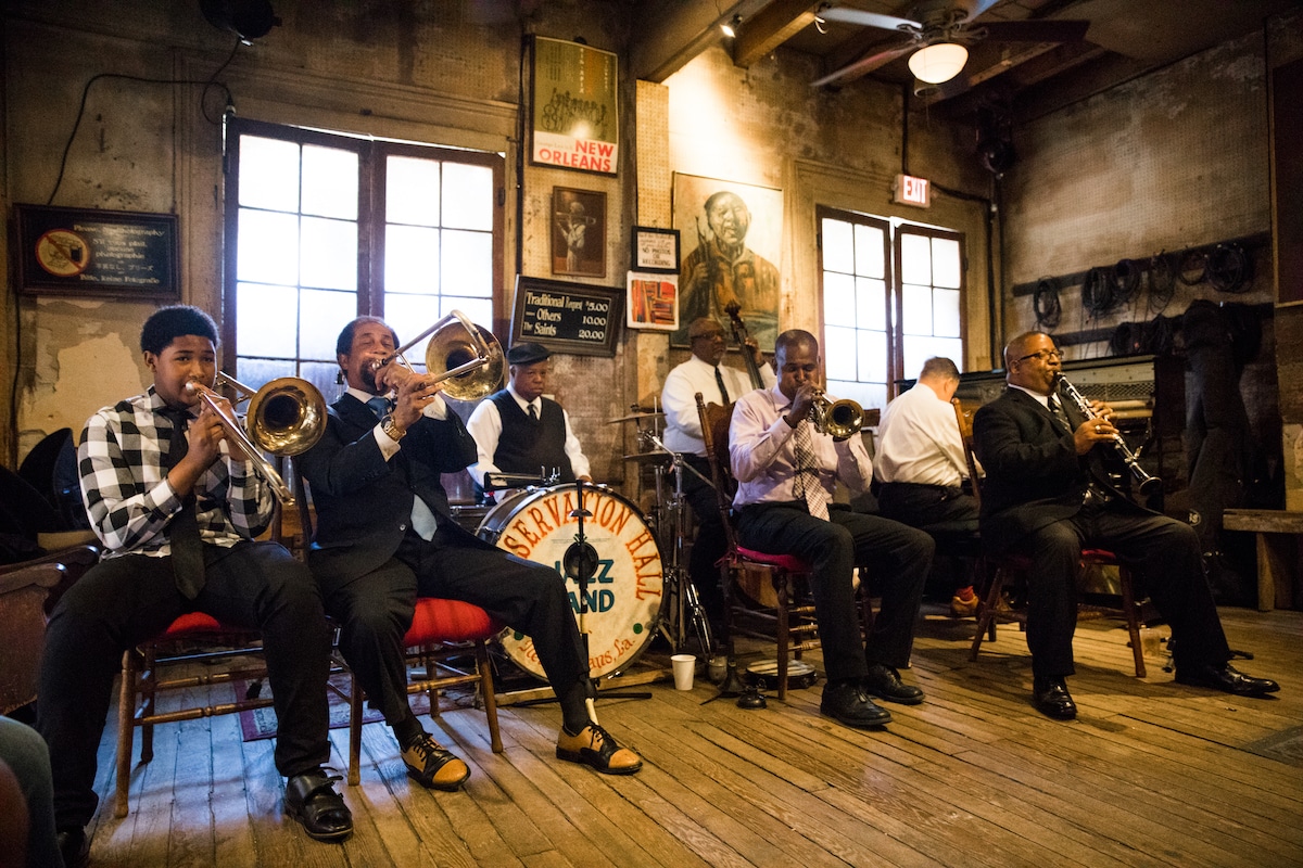 Preservation Hall in New Orleans