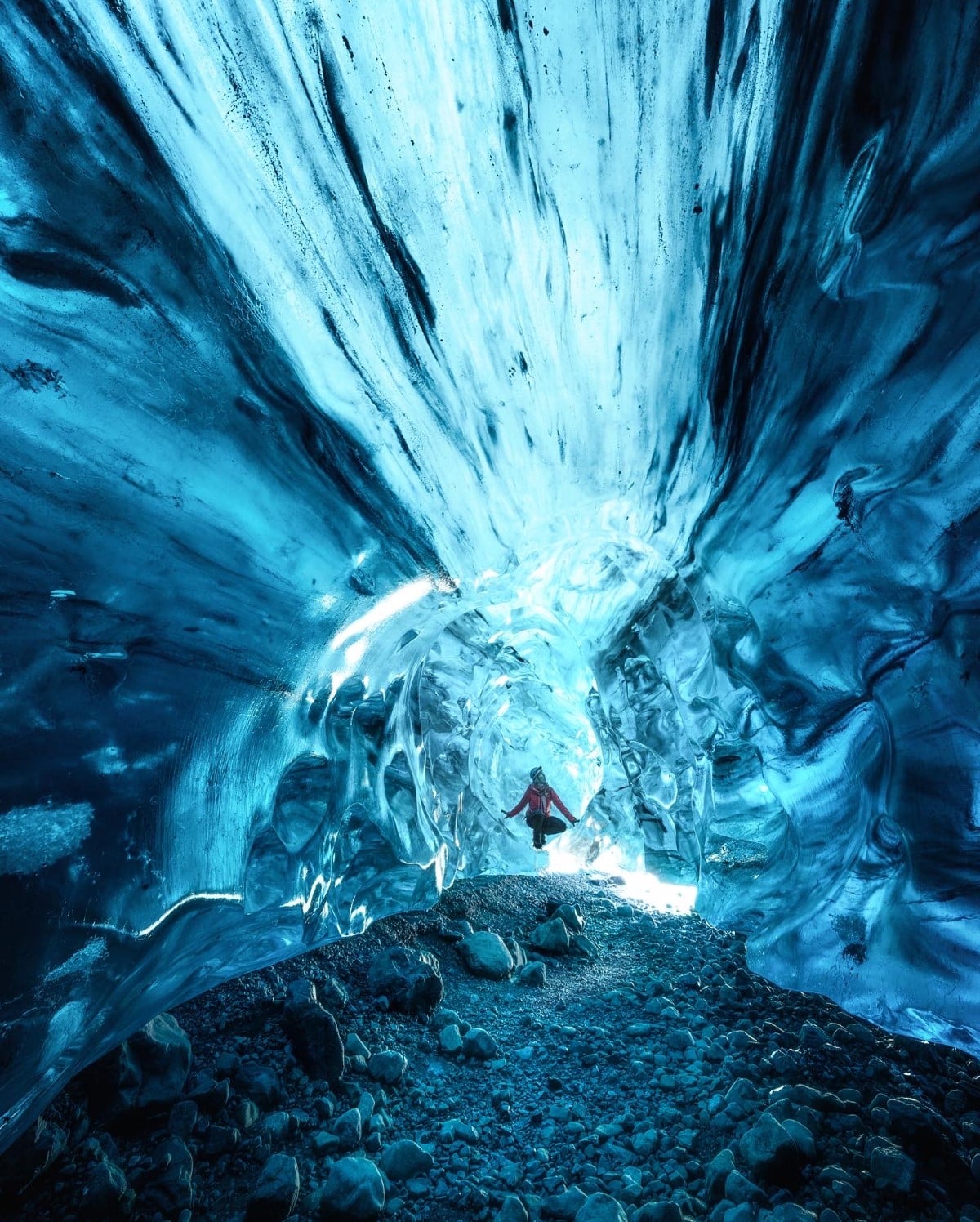 Iceland Ice Caves by Ryan Newburn