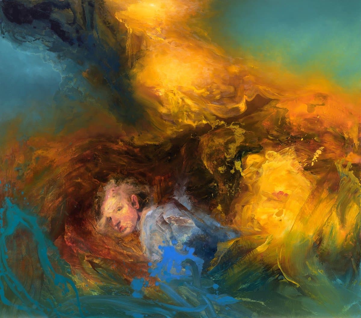 Abstract Oil Landscape Paintings by Samantha Keely Smith