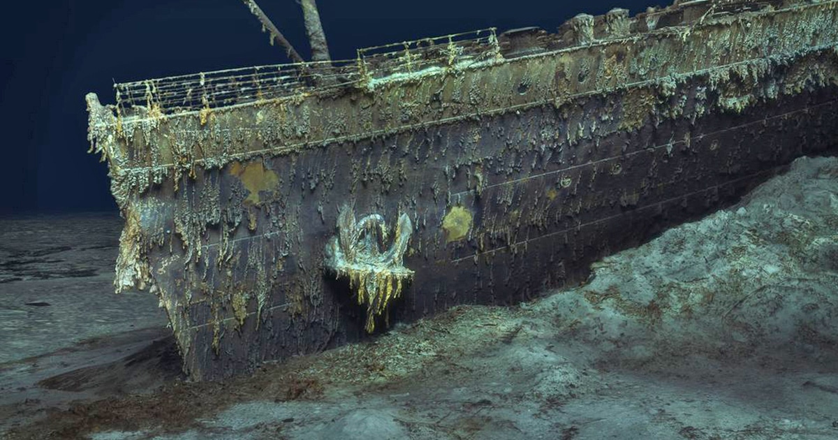Hi-Tech Scans of the Titanic Create the Sunken Ship’s First 3D “Digital Twin”
