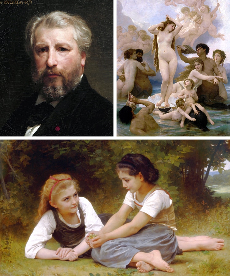 William-Adolphe Bougueureau Paintings