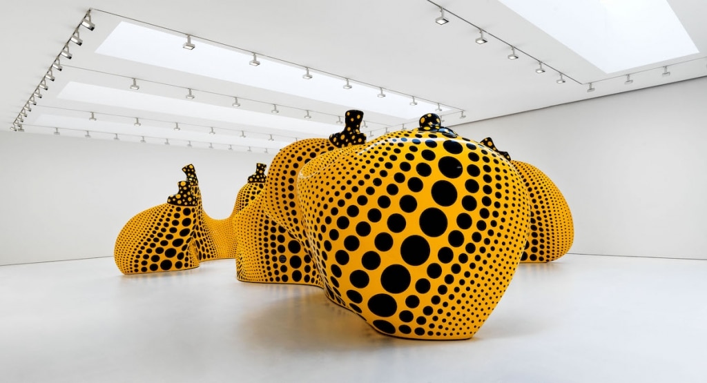 New Yayoi Kusama Exhibition in NYC Features Massive Sculptures