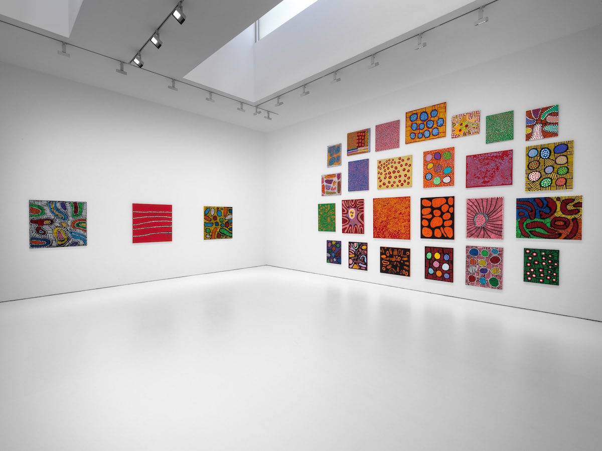 Yayoi Kusama Exhibition, I Spend Each Day Embracing Flowers, May 11—July  21, 2023, New York