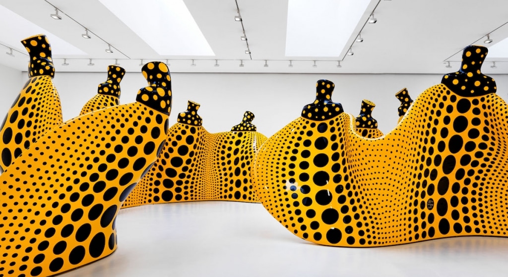 New Yayoi Kusama Exhibition in NYC Features Massive Sculptures