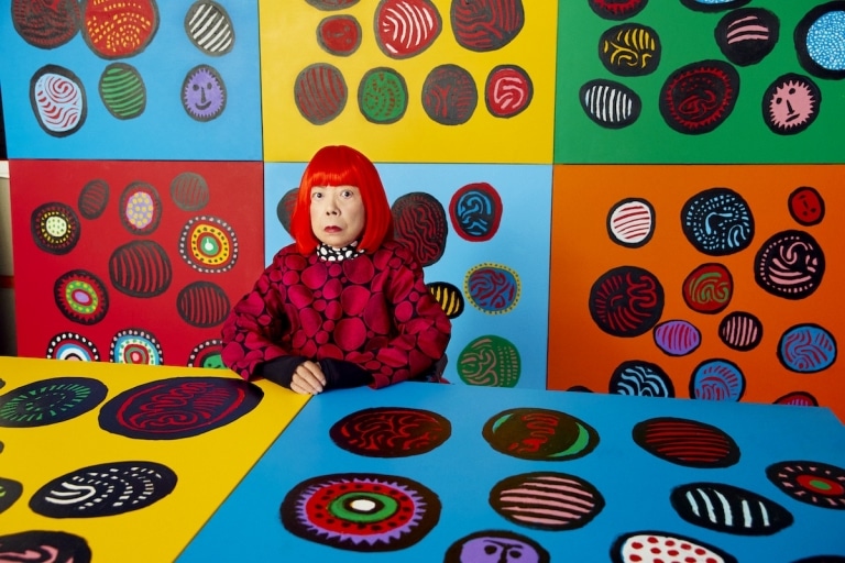 New Yayoi Kusama Exhibition in NYC Features Massive Sculptures