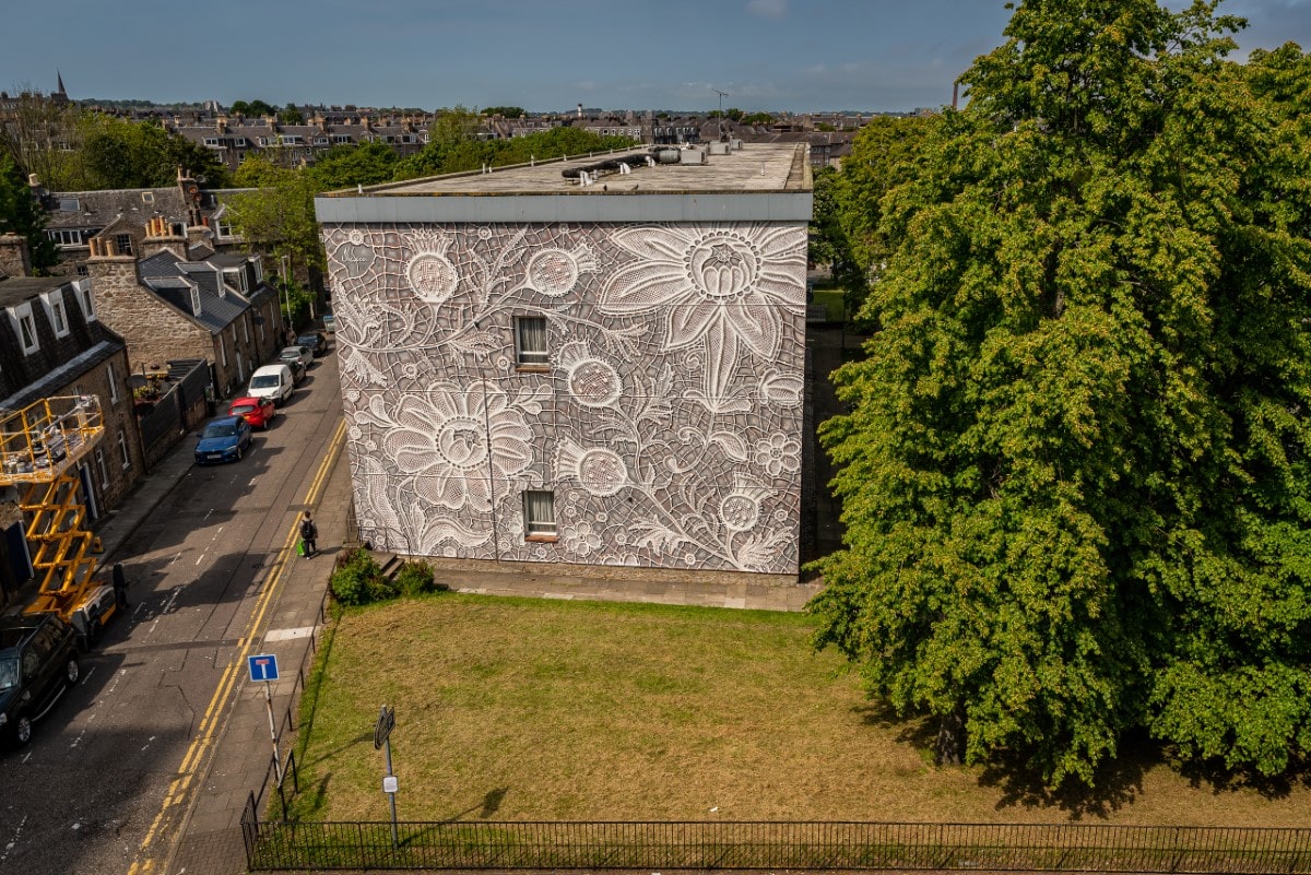 NeSpoon at NuArt Aberdeen 2023