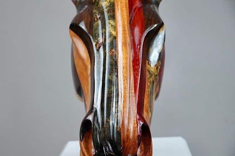 Wood and Resin Animal Sculptures by Blake McFarland