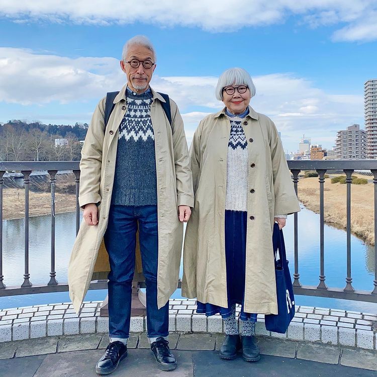 Japanese Couple Wear Coordinating Outfits