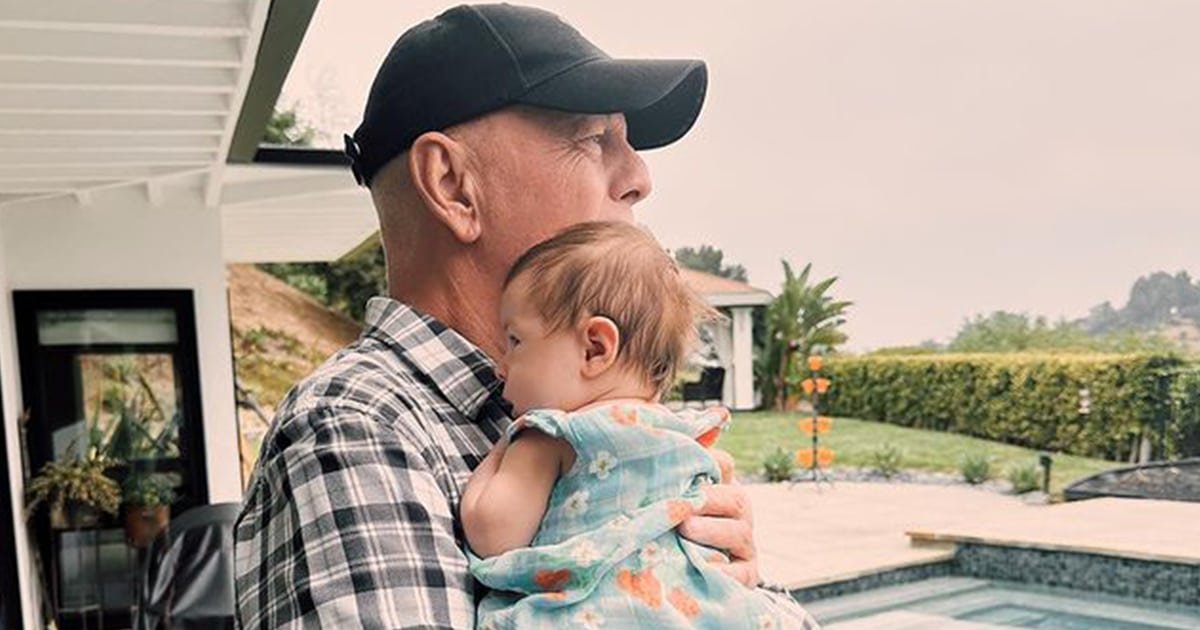 Heartwarming Photo Shows Bruce Willis With His Granddaughter