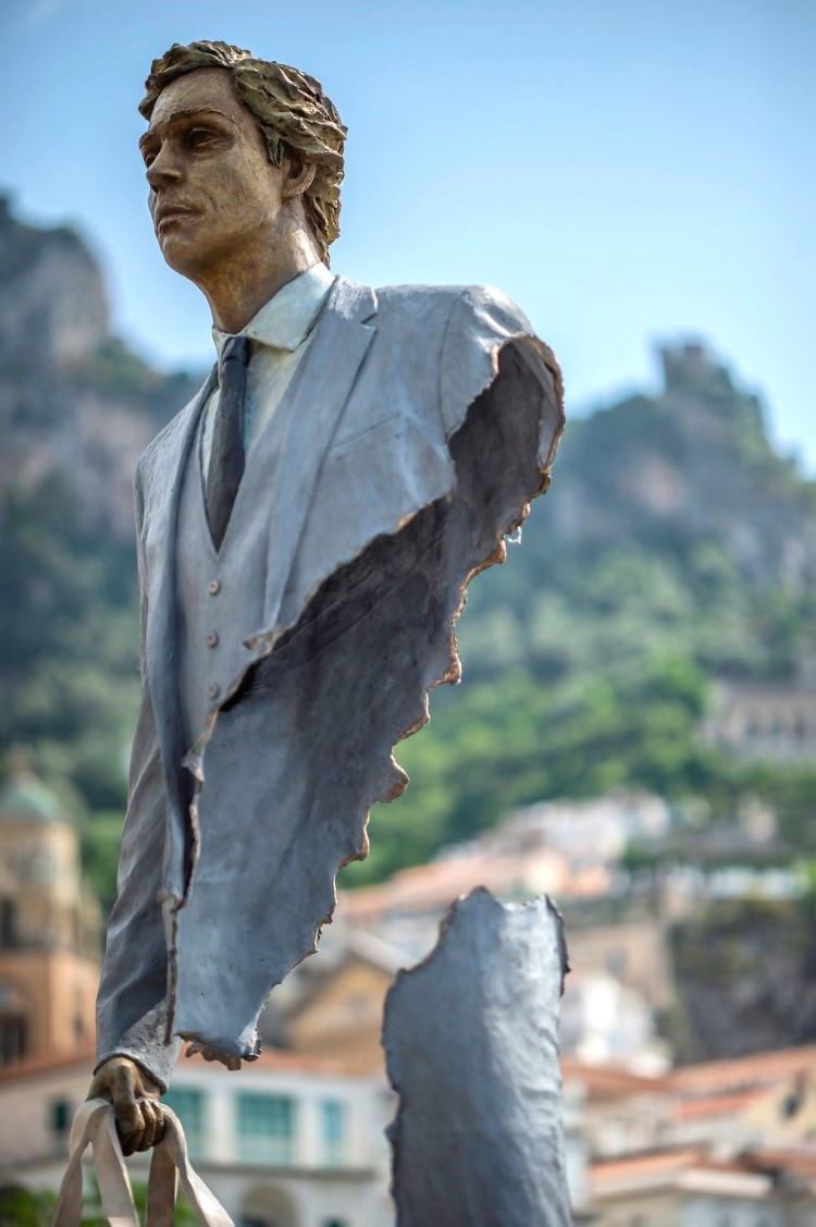 Bruno Catalano Sculpture on the Amalfi Coast