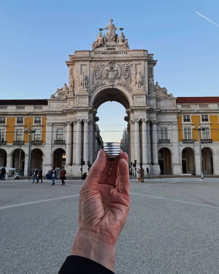 Forced Perspective Photography by Hugo Suissas