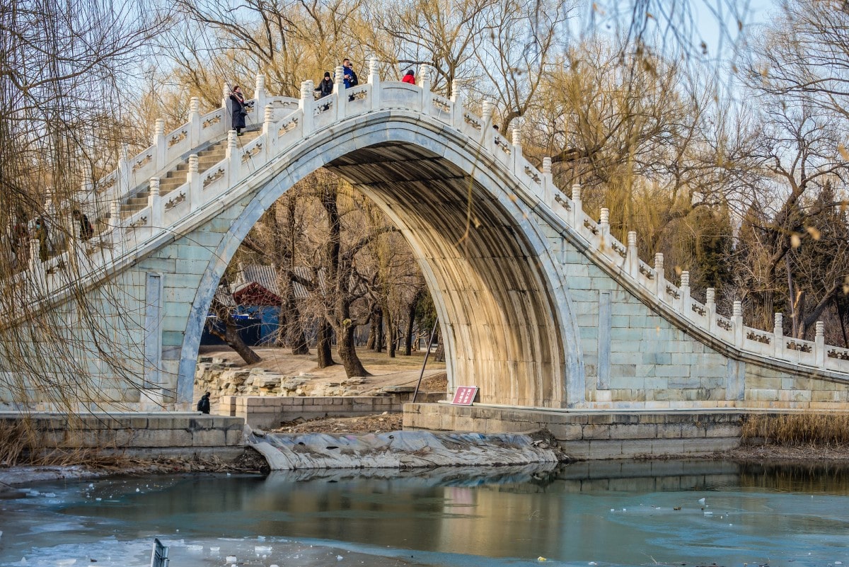 Moon Bridge at the Summer Palace in Beijing