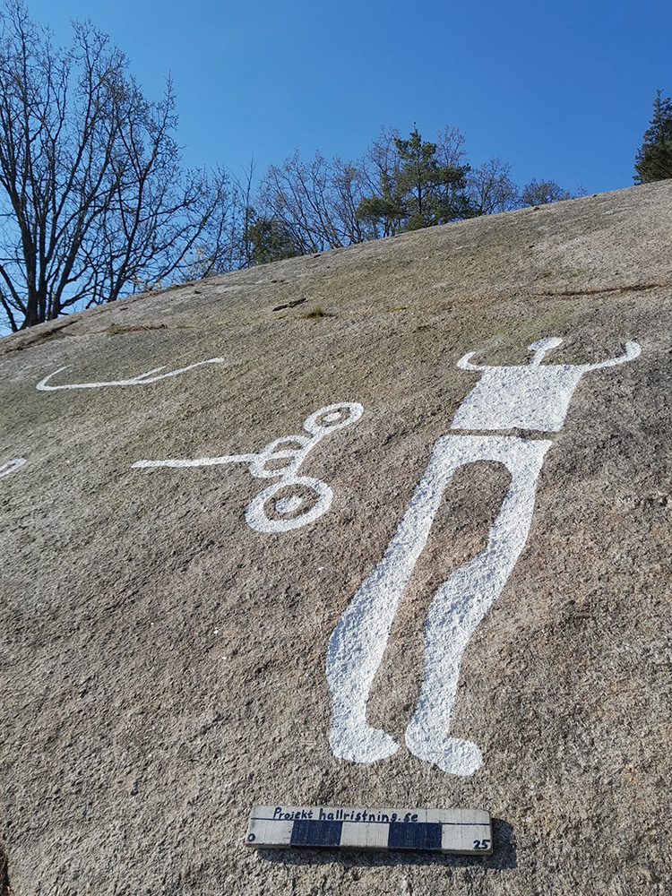 Ancient Swedish Petroglyphs Discovered Under Moss