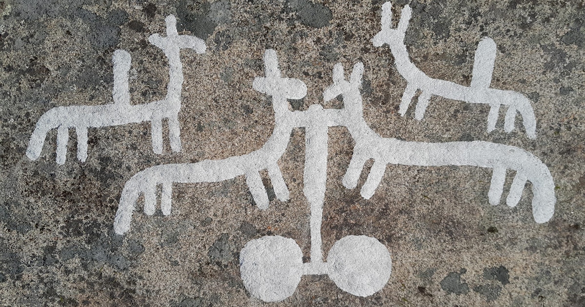 2 700 Year Old Petroglyphs Discovered Under Moss In Sweden   Petroglyphs Sweden Rock Art Prehistoric Thumbnail 