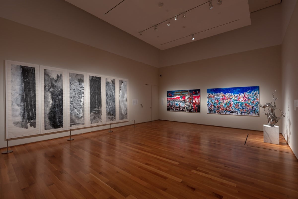 Installation view of ‘Summoning Memories: Art Beyond Chinese Traditions,’