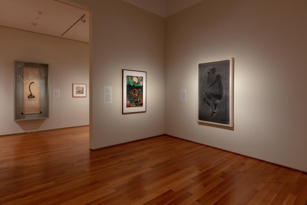 Installation view of ‘Summoning Memories: Art Beyond Chinese Traditions,’