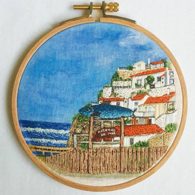 Maria Zamyatina Travel Embroidery