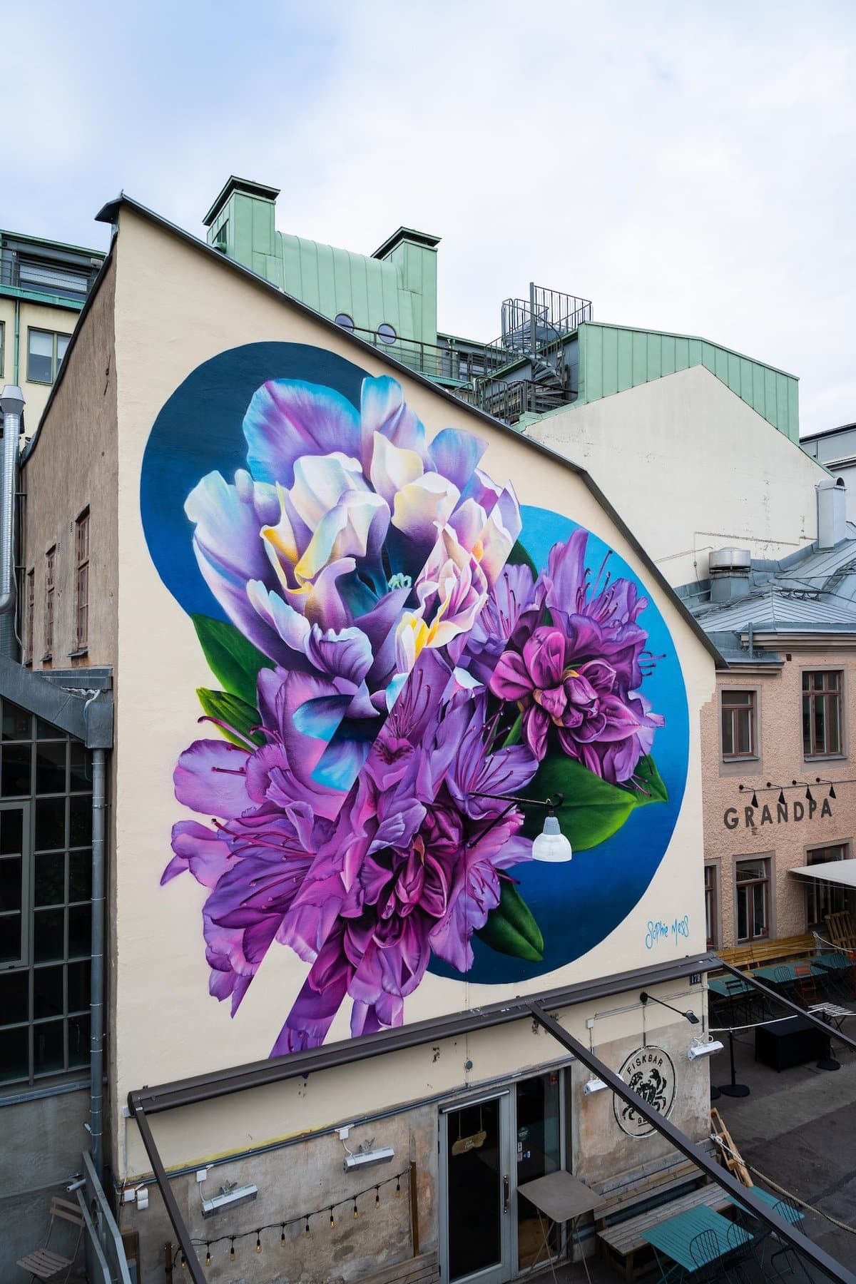 Flower Murals by Sophie Mess