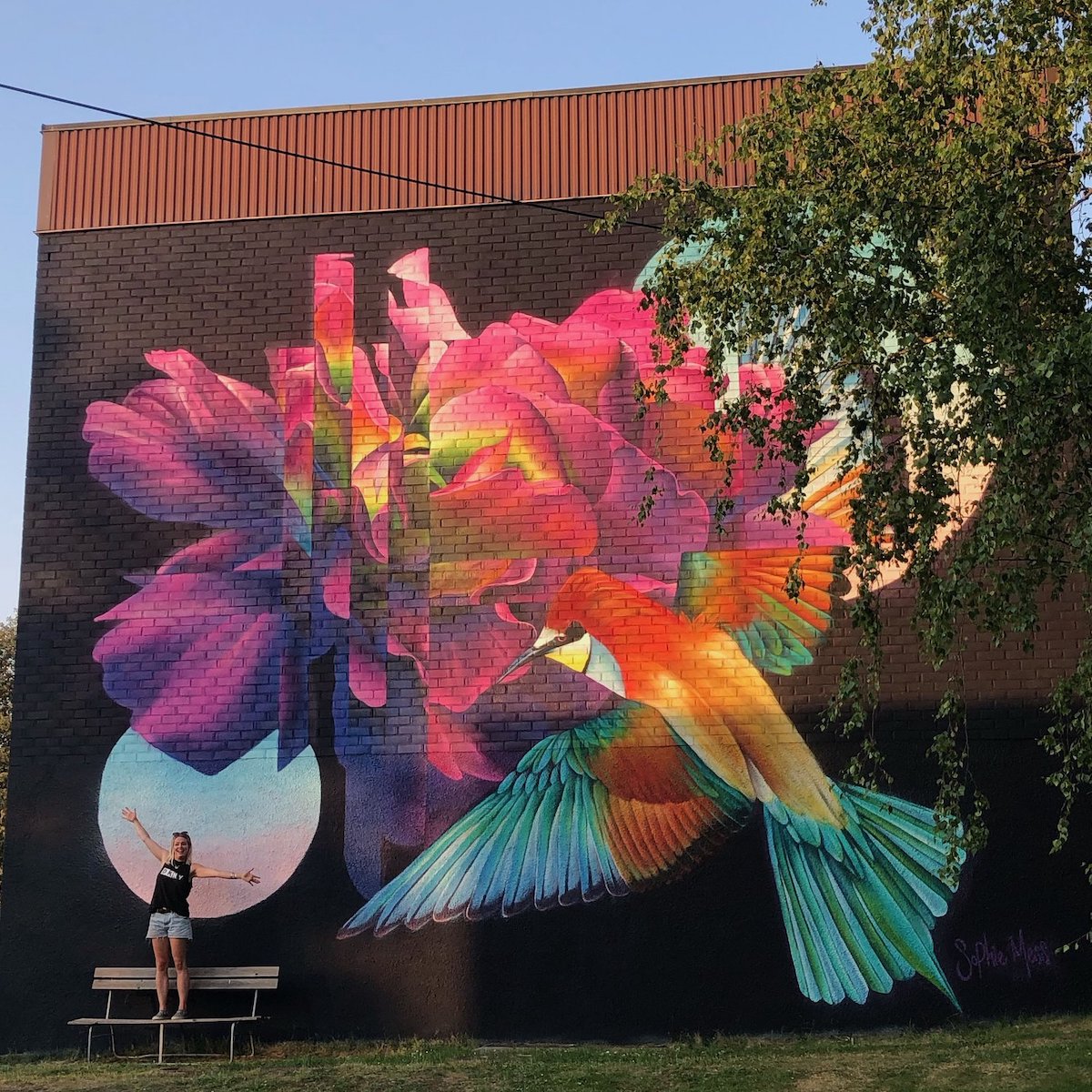 Flower Murals by Sophie Mess