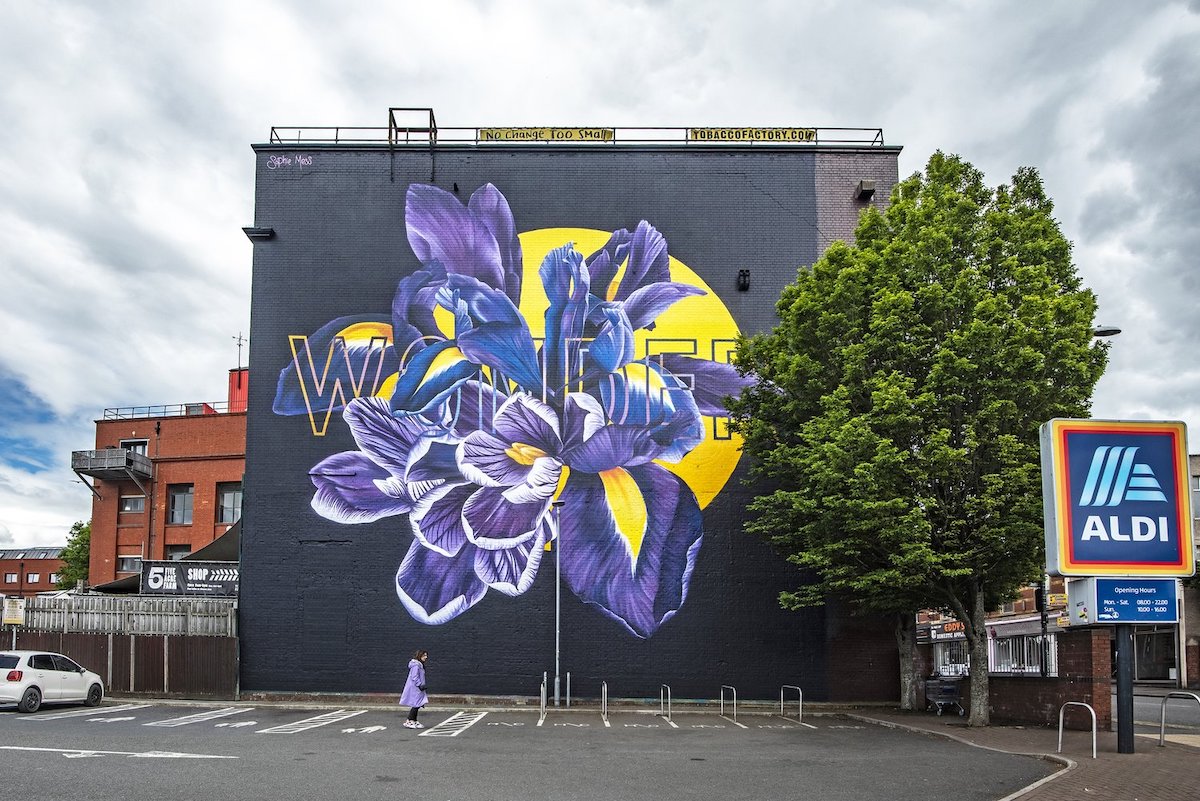 Flower Murals by Sophie Mess