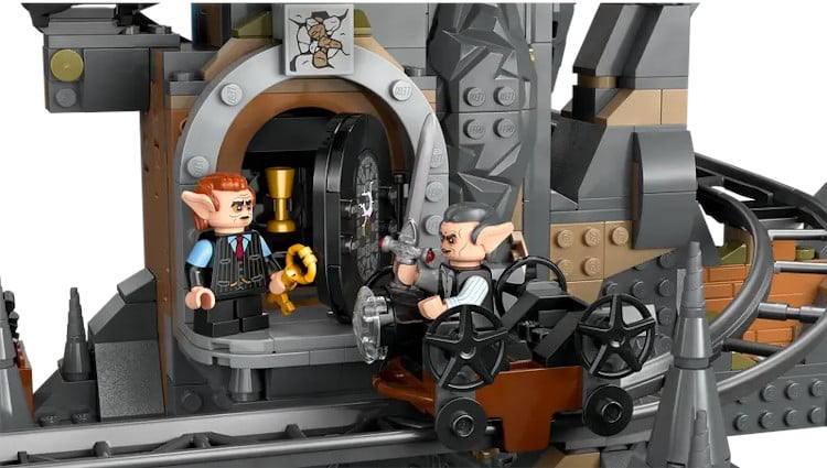 details of Gringotts Bank LEGO set from Harry Potter