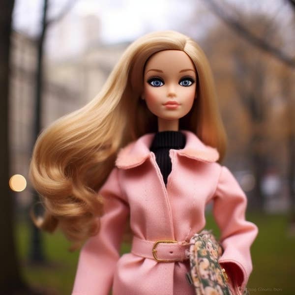 AI Generated Barbies to Represent Massachusetts