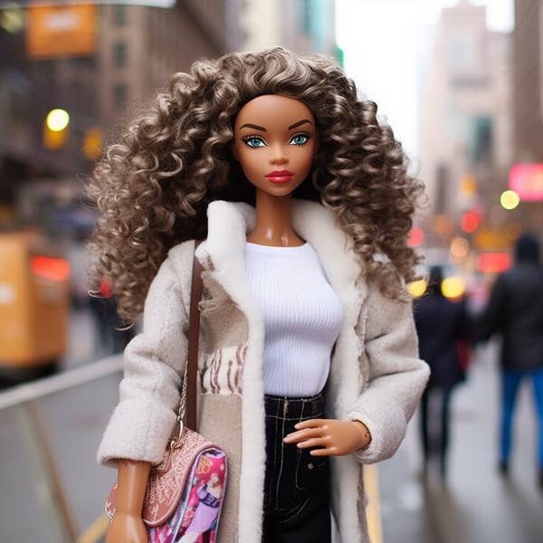 AI Generated Barbies to Represent New York