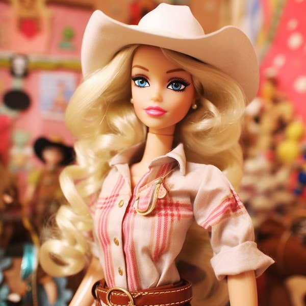 AI Generated Barbies to Represent Oklahoma