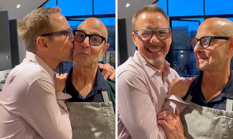 Stanley Tucci Cooks Dinner for Robert Downey Jr