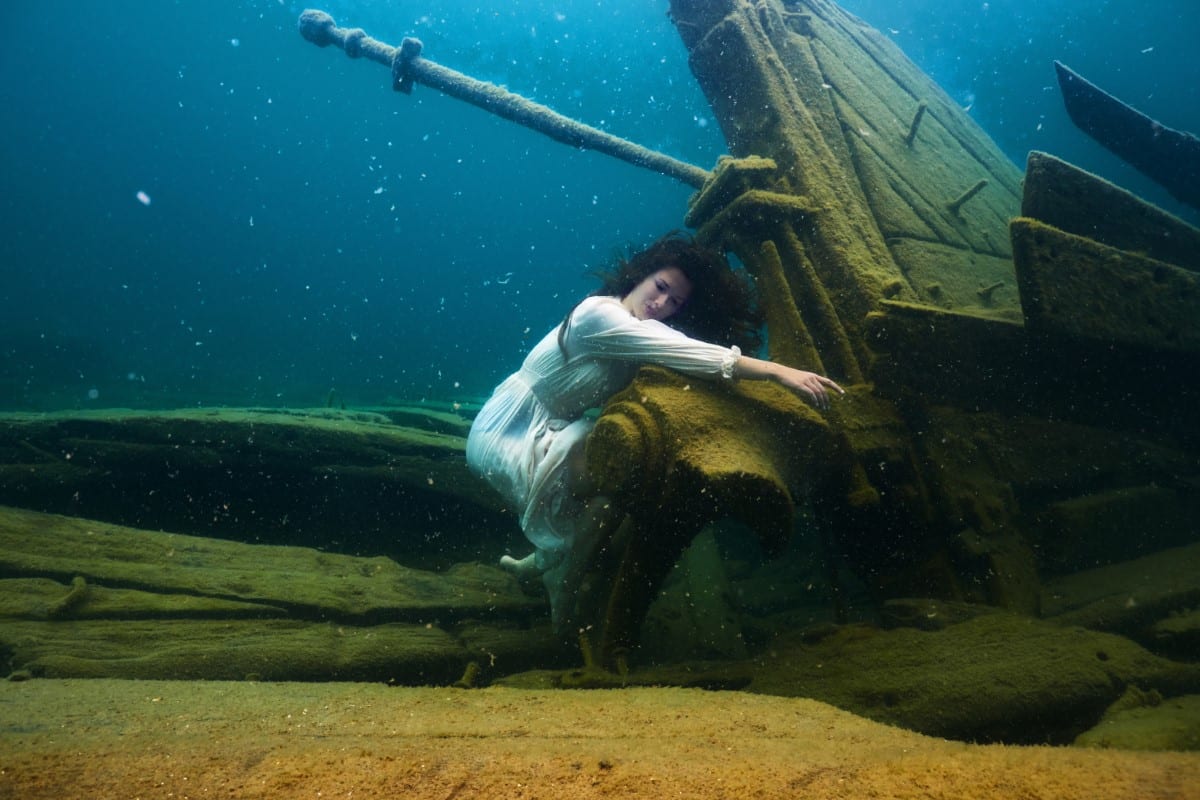 World Record Underwater Photo Shoot by Steve Haining