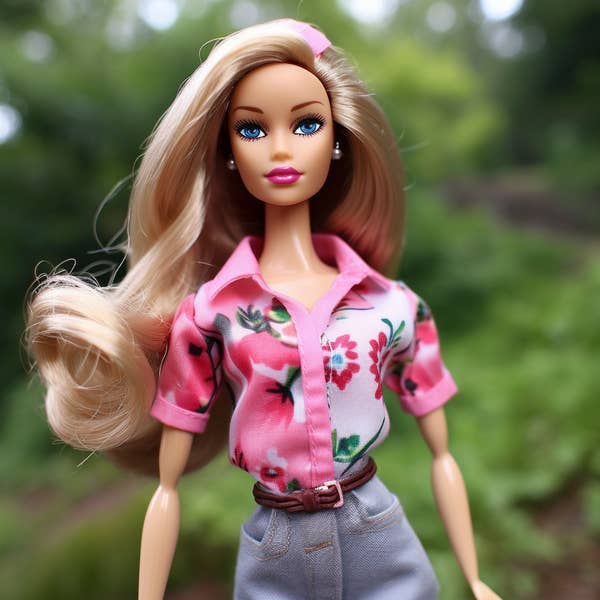 AI Generated Barbies to Represent West Virginia