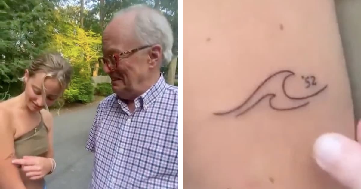 Daughter Gets Tattoo After Her Dad's Alzheimer's Diagnosis