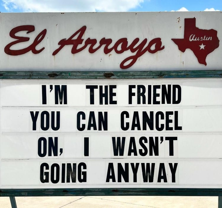 El Arroyo Sign