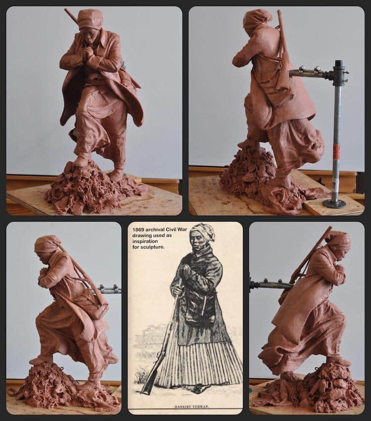 Proposed Sculpture for Harriet Tubman Memorial