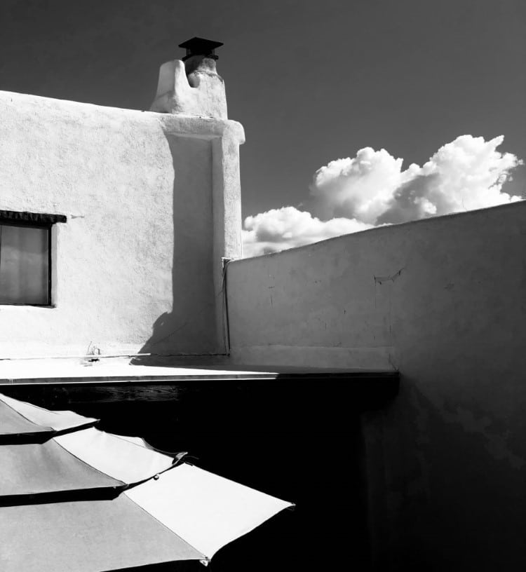 Black and White Photo of Architecture in Tucson