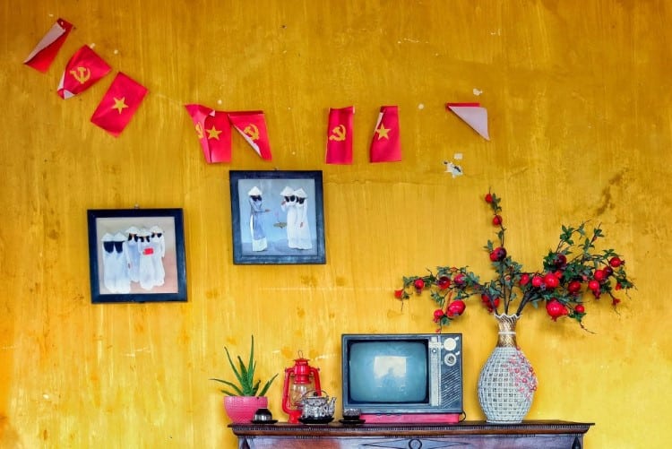 Interior of Home in Hoian, Vietnam