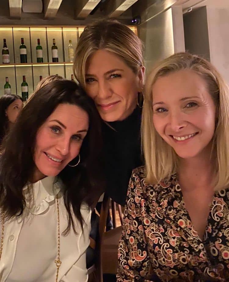 Jennifer Aniston and Courteney Cox Celebrate Lisa Kudrow's 60th Birthday
