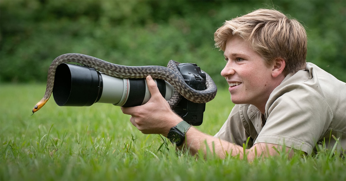 As He Leaves His Teen Years Behind, Robert Irwin Looks Ahead