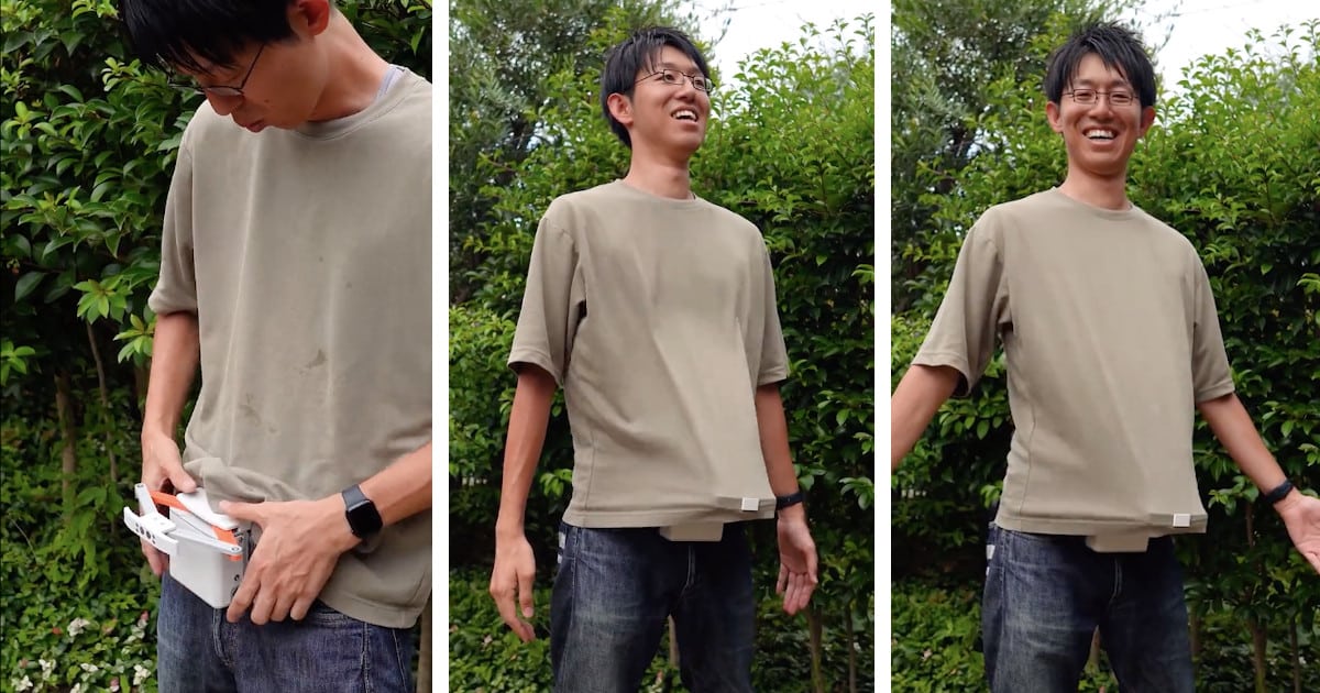 This Shirt Flapper Is The Most Hysterical Gadget Of The Summer