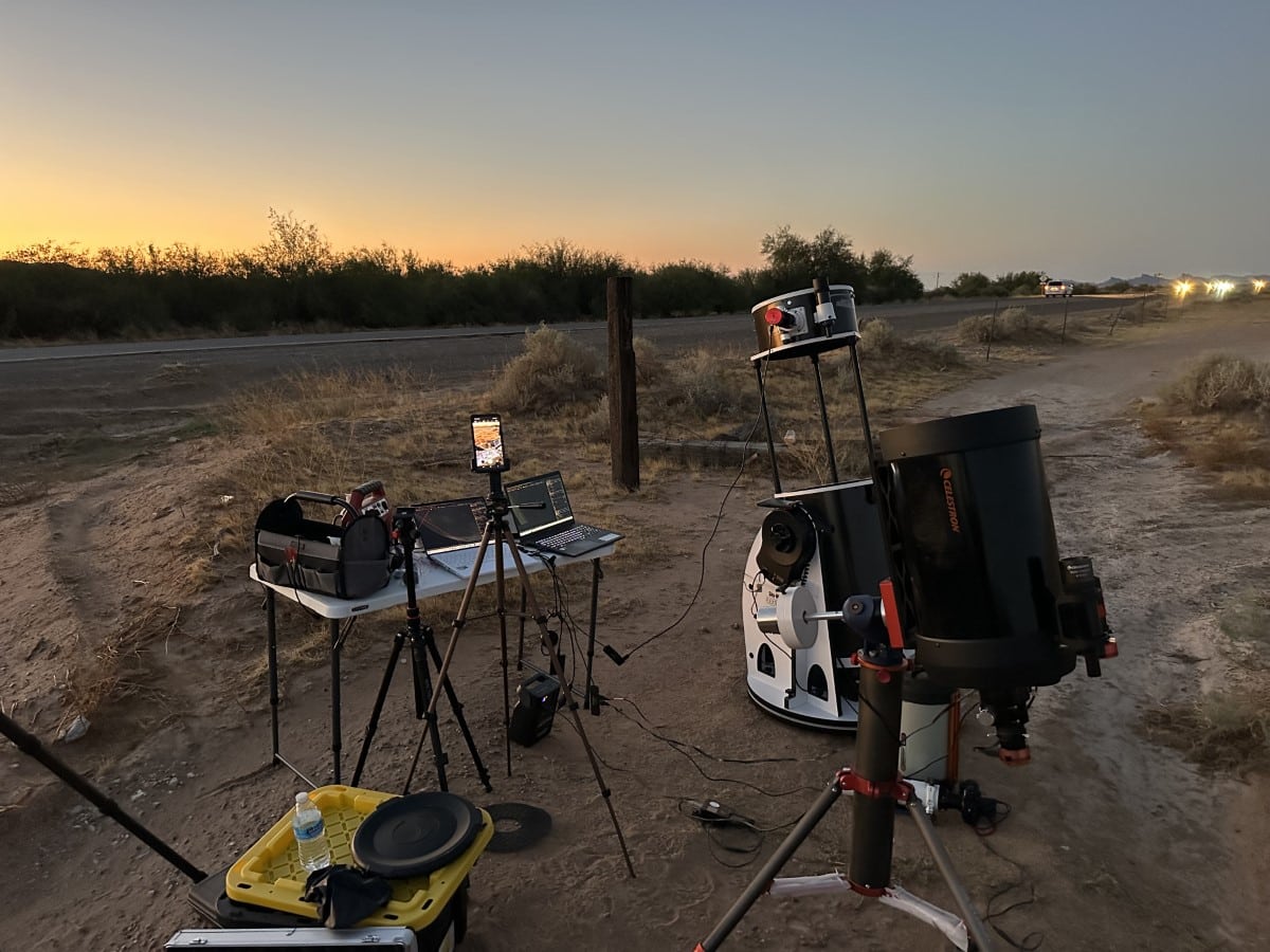 Astrophotography Setup by Andrew McCarthy