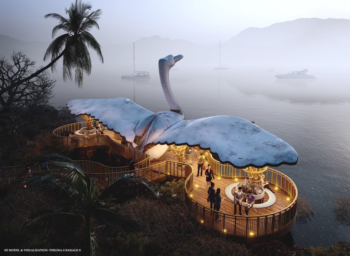 Golden Swan Jetty/Boat House 3D model