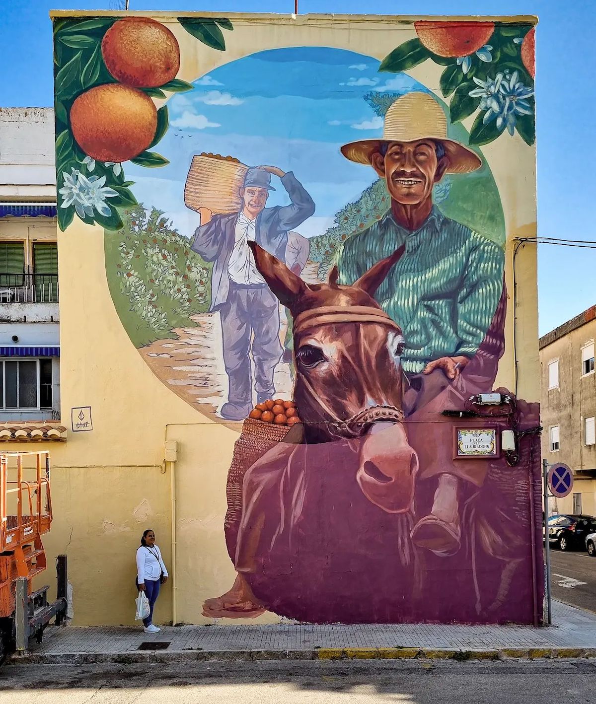 Figurative Murals by Alaniz