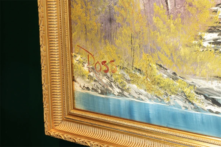 Bob Ross’ First On-Air Painting for Sale for Almost $10 Million