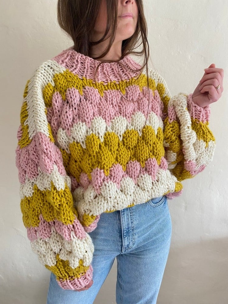 Bubble Sweater Pattern