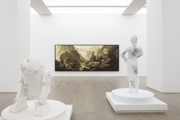 20 Years by Daniel Arsham at Perrotin