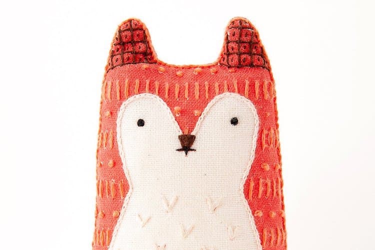 Animal Embroidery Kit by Kiriki Press